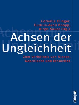 cover image of Achsen der Ungleichheit